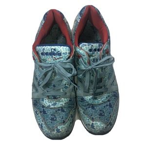 Diadora‎ N9000 Heritage Blue Camo Sneakers Size 13